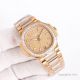 Super Clone Patek Philippe Nautilus Lady Rose Gold Watch with Baguette Diamond (5)_th.jpg